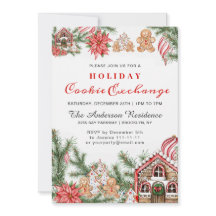 Gingerbröd House, Man Helgdag Cookie Exchange