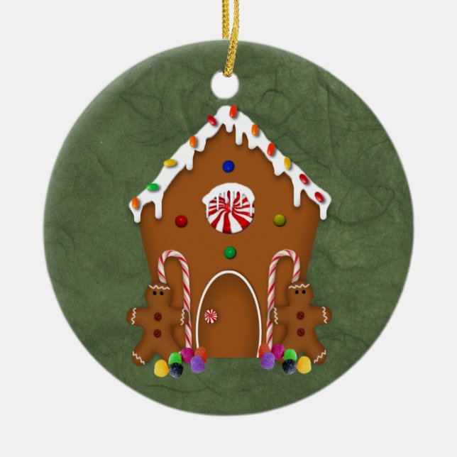 Gingerbröd House Ornament (Framsidan)