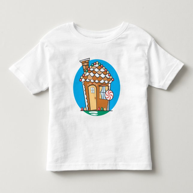 Gingerbröd House T-Shirt (Framsida)