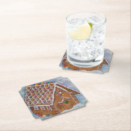 Gingerbröd House Underlägg Papper