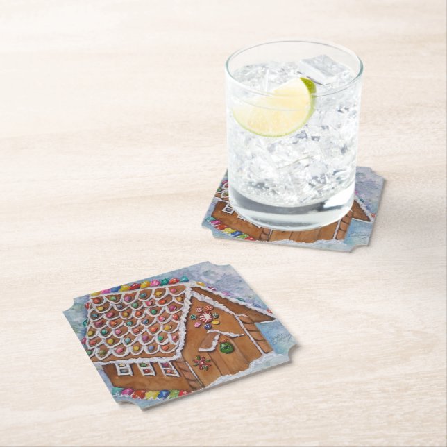 Gingerbröd House Underlägg Papper (Insitu)