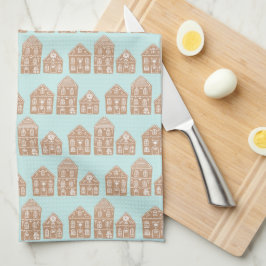 Gingerbröd House Village Kitchen Towel Kökshandduk