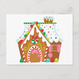 Gingerbröd House Vykort