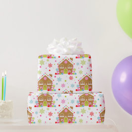 Gingerbröd House - Whimsical juldesign Presentpapper