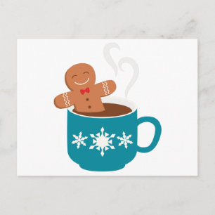 Gingerbröd i Kopp Vykort