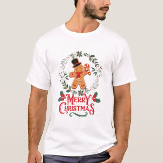 Gingerbröd jul t shirt