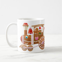Gingerbröd jul Tåg Kaffemugg
