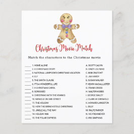 Gingerbröd - Julfilm Matchspel