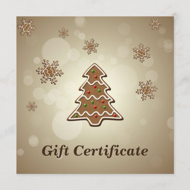 Gingerbröd Julgran (Framsida)