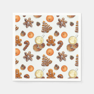 Gingerbröd - julhelg pappersservett