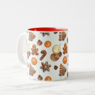 Gingerbröd - julhelg Två-Tonad mugg