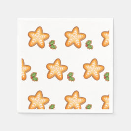 Gingerbröd - julkaka pappersservett