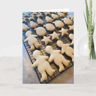 Gingerbröd - julkakor tack kort