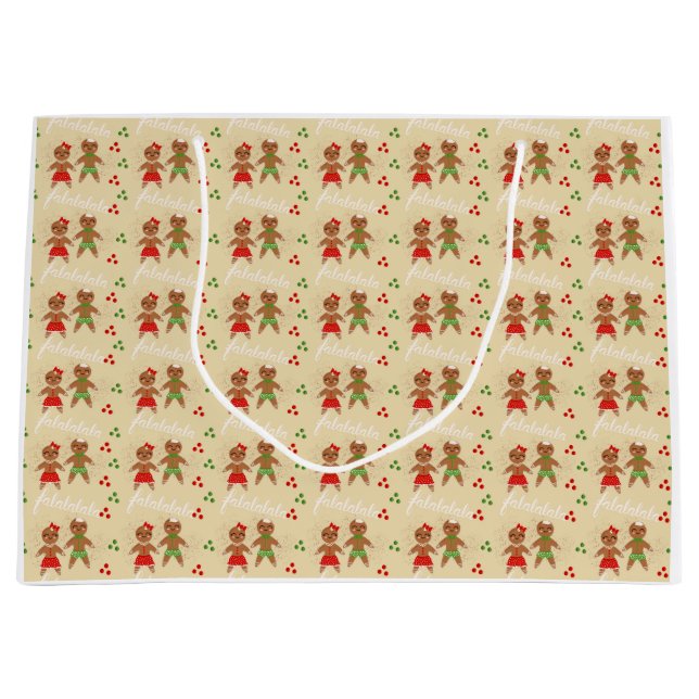 Gingerbröd julklapp (Framsidan)