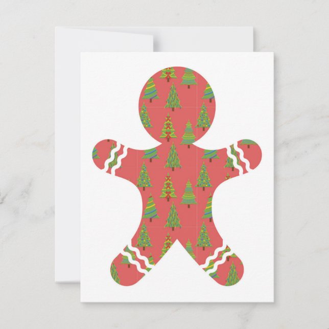 Gingerbröd - julkort (Framsida)