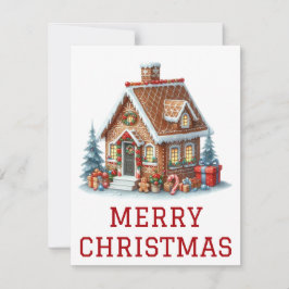 Gingerbröd - julkort