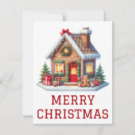 Gingerbröd - julkort