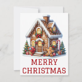 Gingerbröd - julkort