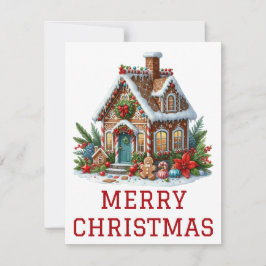 Gingerbröd - julkort