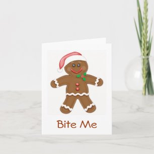 Gingerbröd-julkort Helgkort