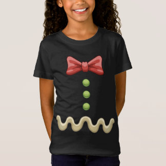Gingerbröd Julkostummet Roligt Julafton Firande T Shirt