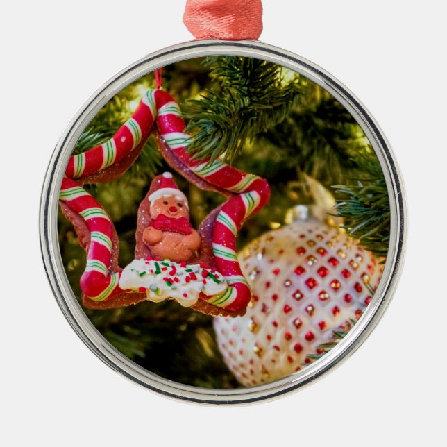 Gingerbröd Julprydnad Julgransprydnad Metall (Framsidan)