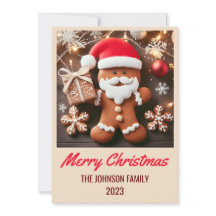 Gingerbröd Jultomten - God jul