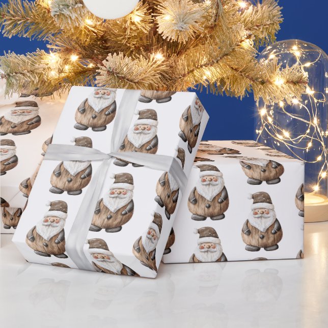 Gingerbröd Jultomten jul Presentpapper (Helgdagar)