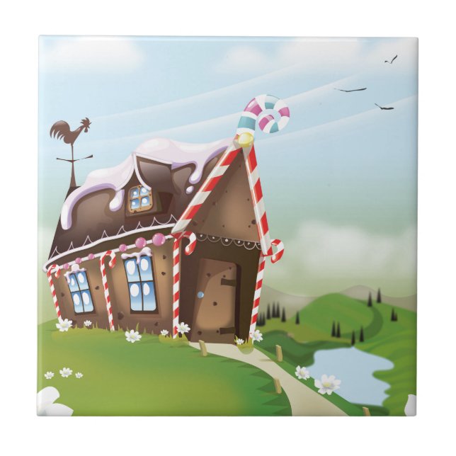 Gingerbröd Kakelplatta (Framsidan)