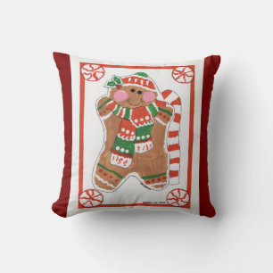 Gingerbröd Kärlek - Kids Art för CHOC Kudde