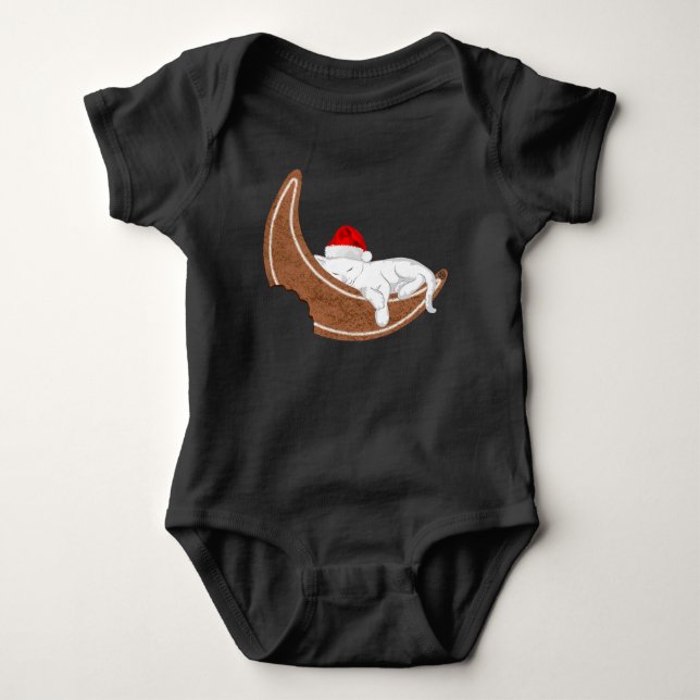 Gingerbröd Katt T Shirt (Framsida)