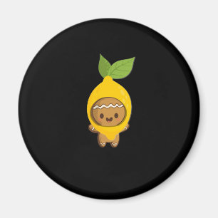 Gingerbröd Kawaii Magnet