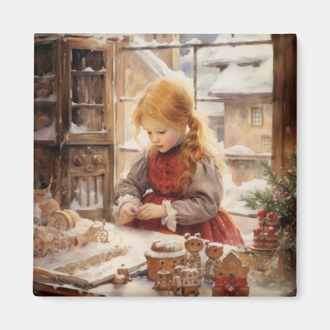 Gingerbröd Land Kitchen #2 magnet (Framsidan)