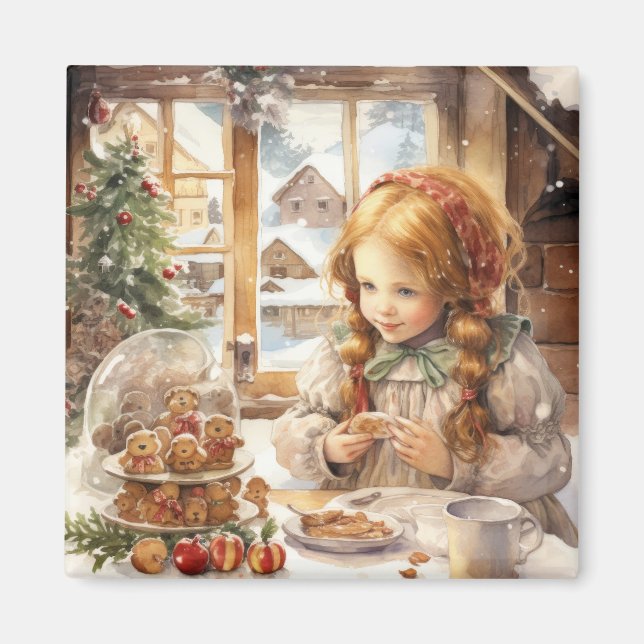 Gingerbröd Land Kitchen Magnet (Framsidan)