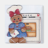 Gingerbröd Lovin från Oven Kitchen Magnet