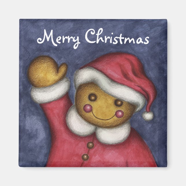 Gingerbröd Magnet (Framsidan)