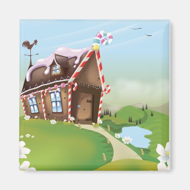 Gingerbröd Magnet (Framsidan)