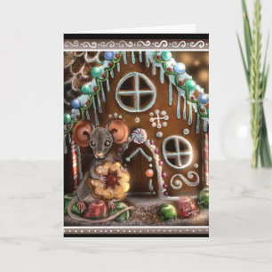 Gingerbröd Mor jul Kort