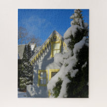 Gingerbröd och Winter Snö - Martha's Vineyard