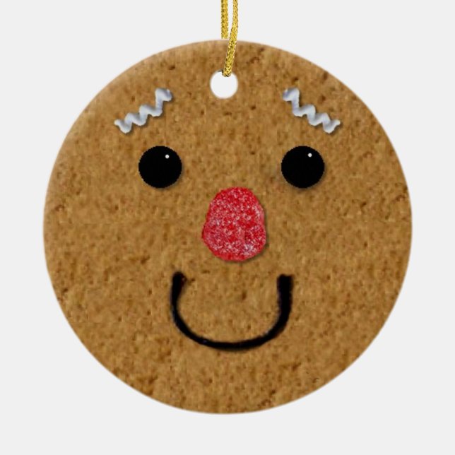 Gingerbröd Ornament (Framsidan)