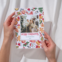 Gingerbröd Personlig God jul Photo