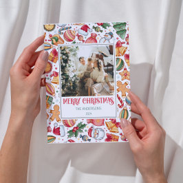 Gingerbröd Personlig God jul Photo Julkort