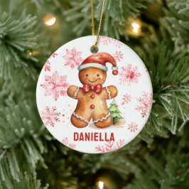 Gingerbröd Personlig Träd Ornament