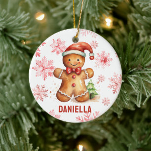Gingerbröd Personlig Träd Ornament
