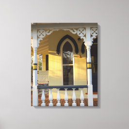 Gingerbröd Porch Glow - Martha's Vineyard Canvastryck