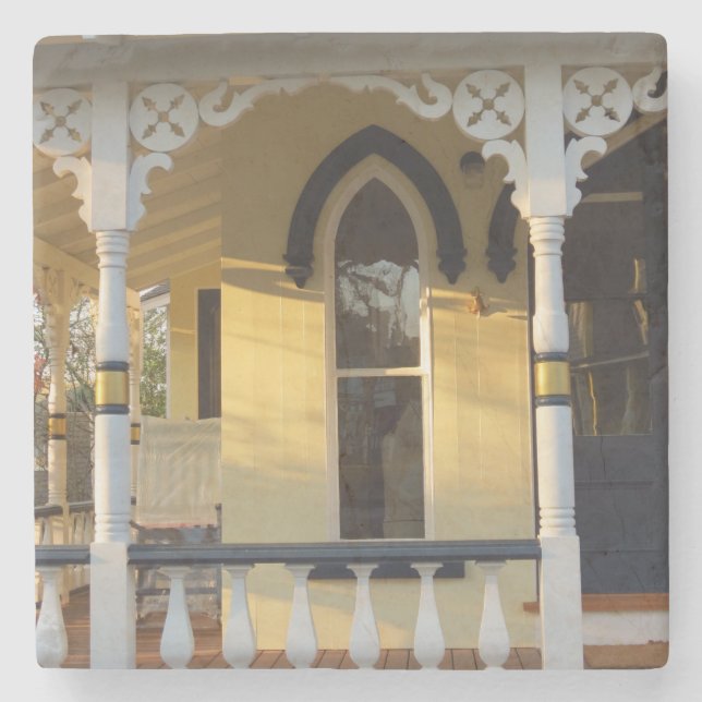 Gingerbröd Porch Glow - Martha's Vineyard Stenunderlägg (Framsidan)