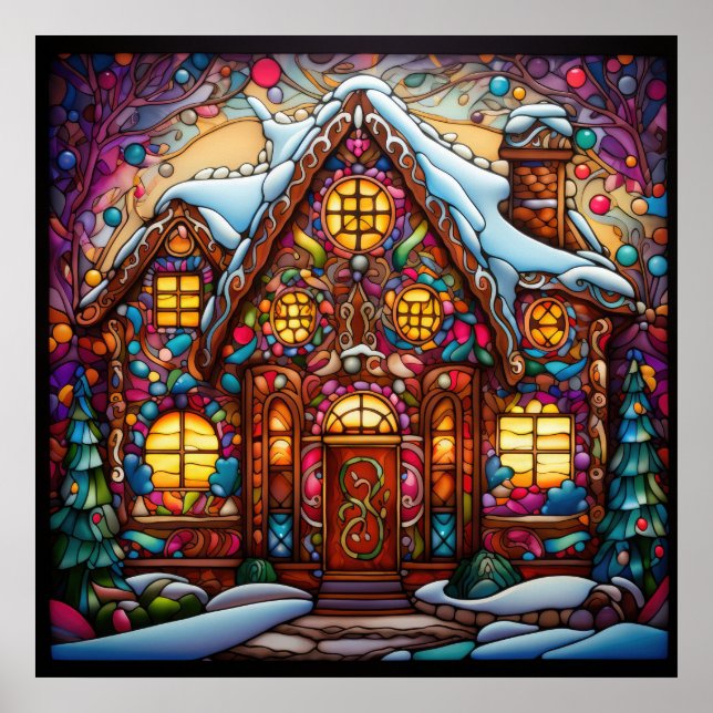 Gingerbröd Poster (Framsidan)