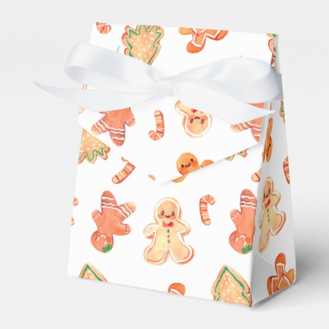 Gingerbröd Presentaskar (Framsidan Sidan)