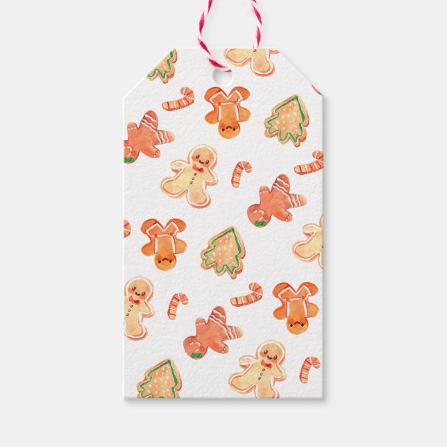 Gingerbröd Presentetikett (Framsidan)