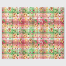 Gingerbröd Sällskapsblommor Presentpapper